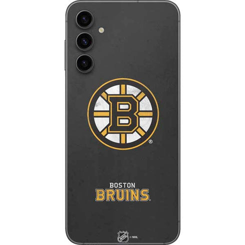 NHL Boston Bruins Distressed Galaxy A14 5G Skin